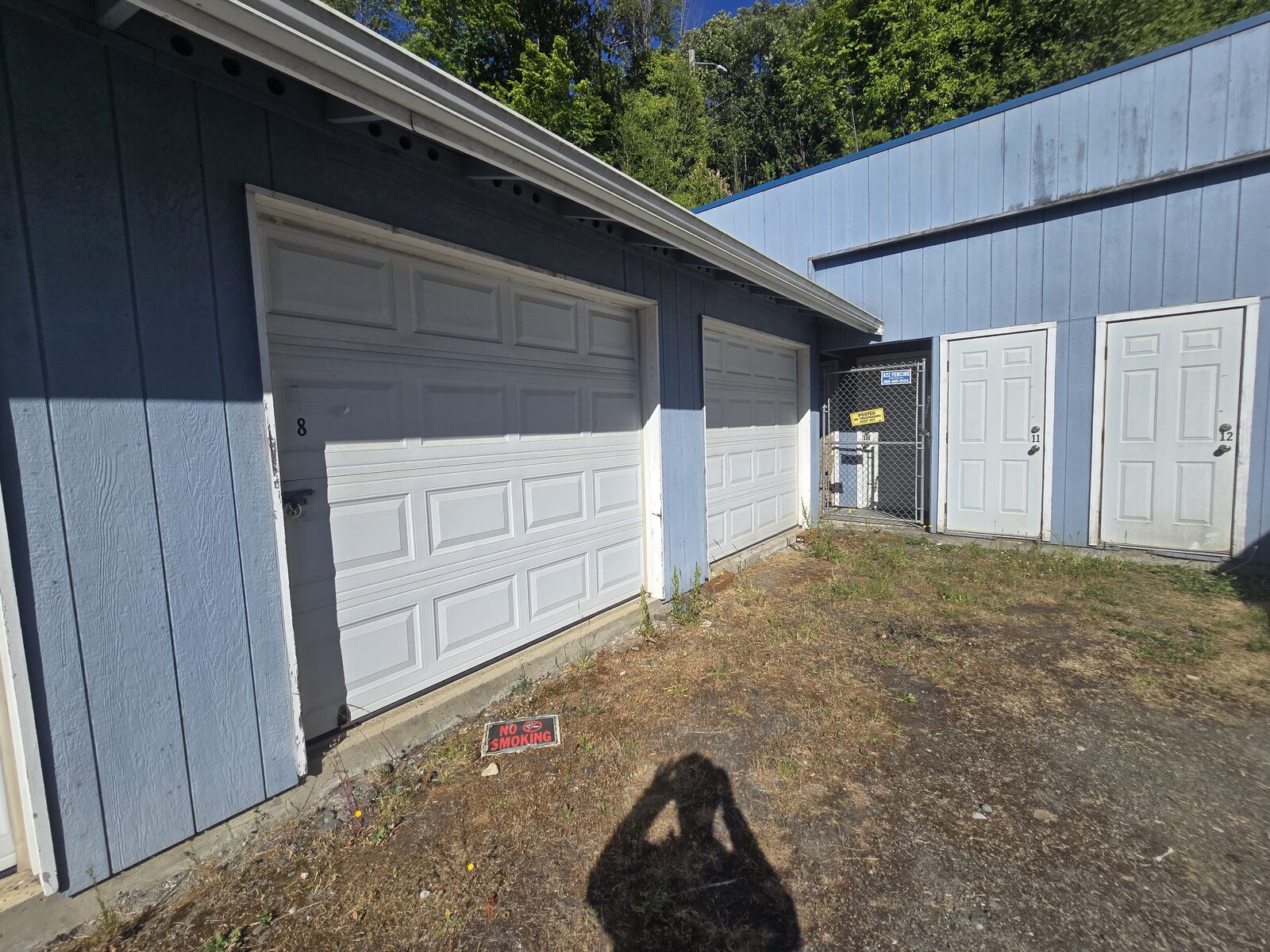 Storage unit courtyard in Port Angeles Washington